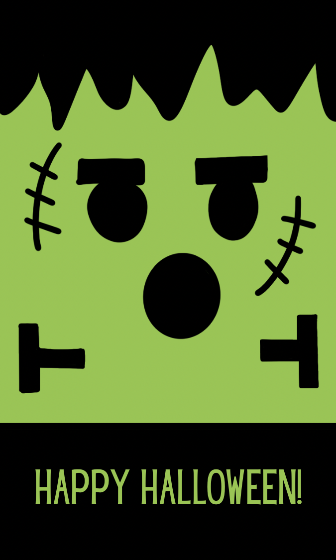 Frankenstein Gift Tag