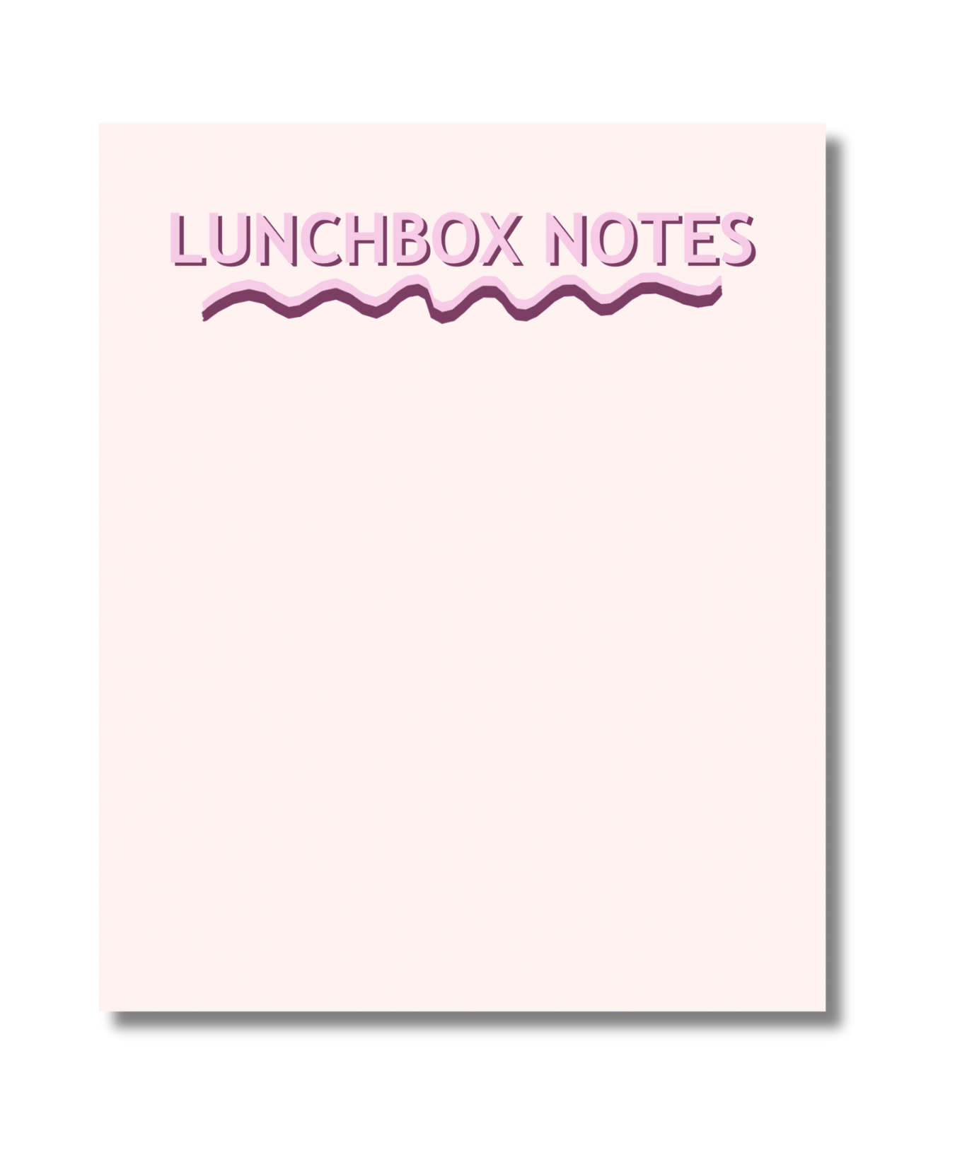 Lunchbox Notes Notepad