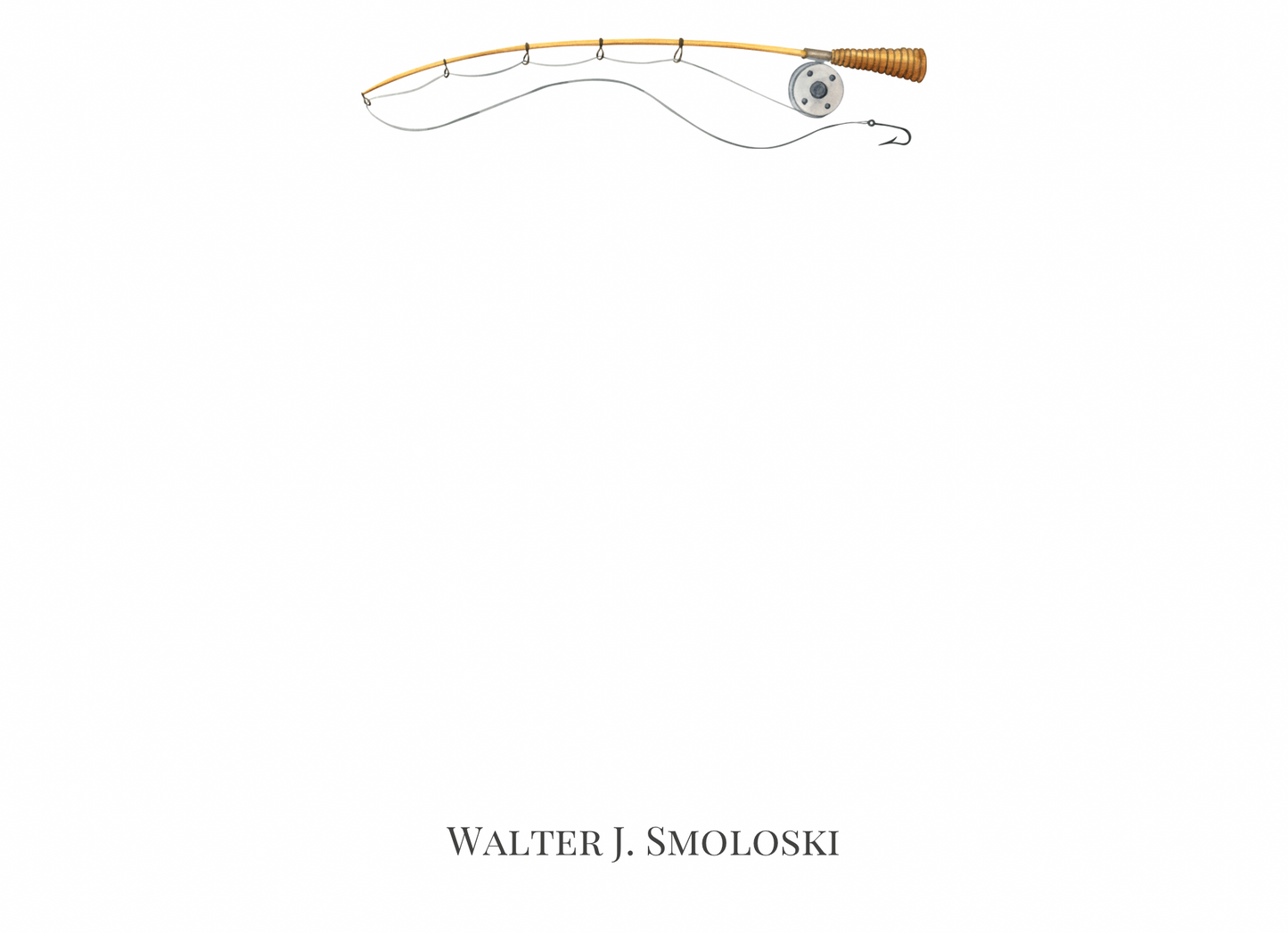 Rod and Reel Notecards