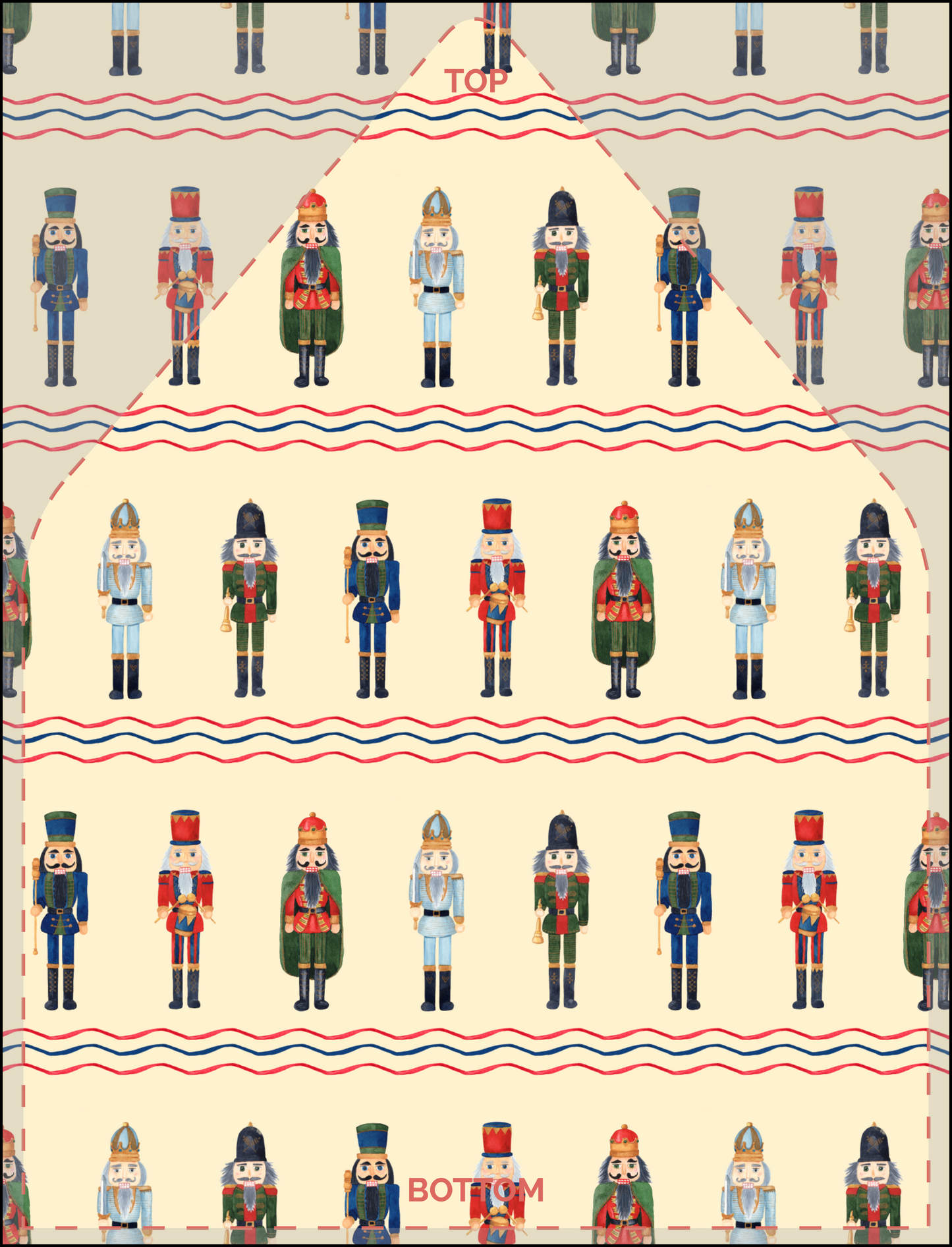 Nutcracker Envelope Liner
