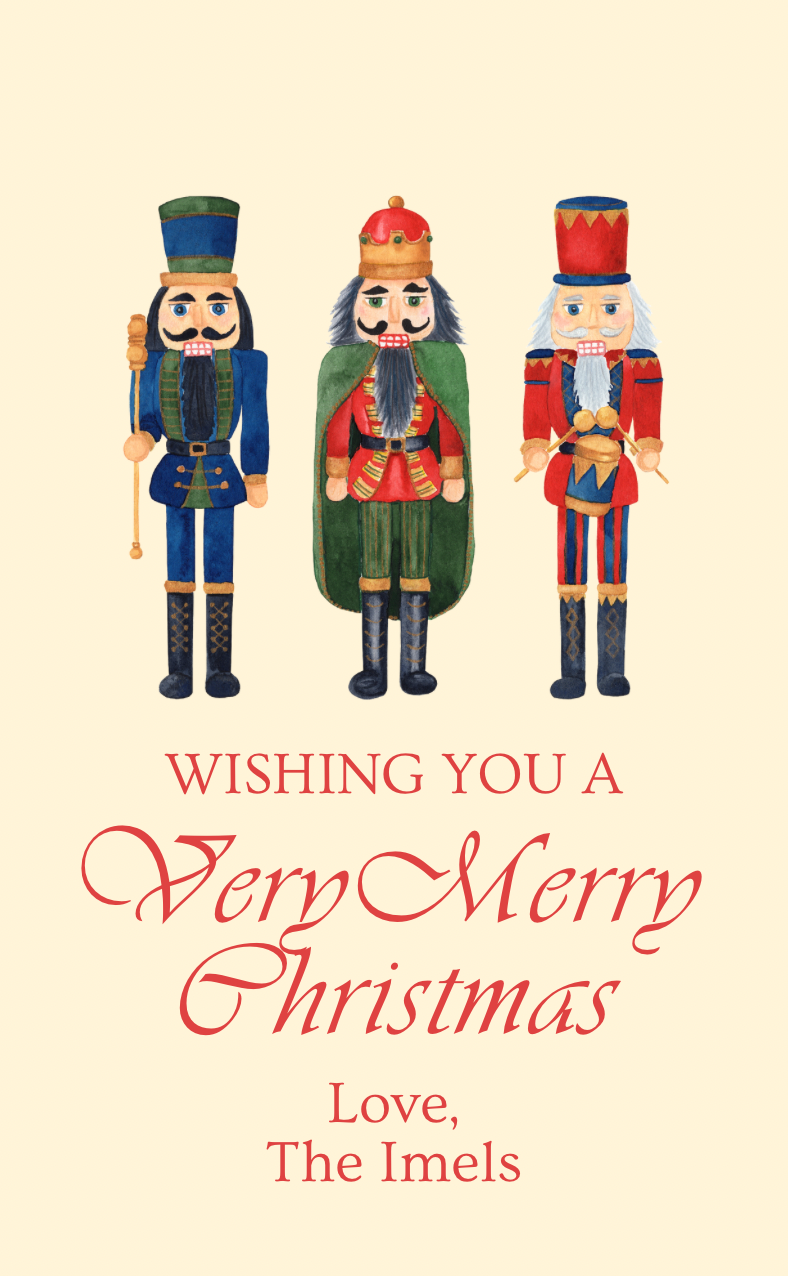Nutcracker Gift Tag