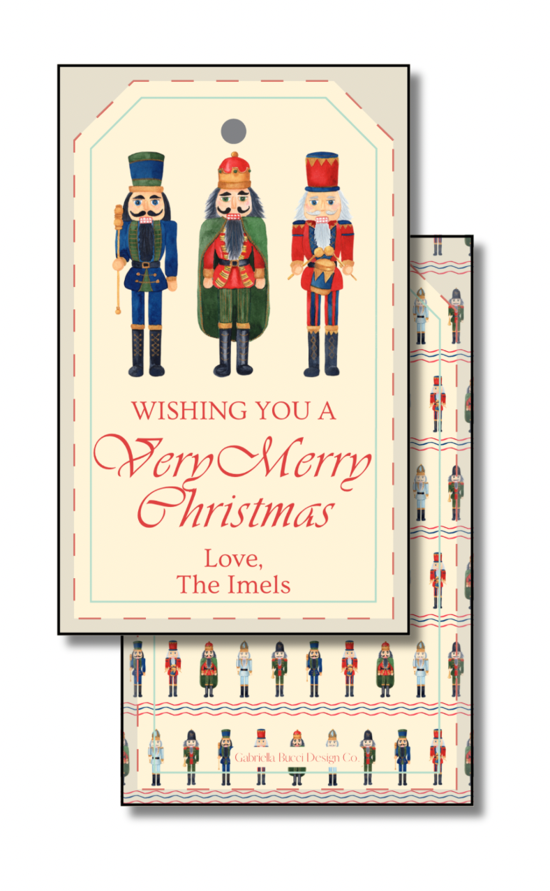 Nutcracker Gift Tag