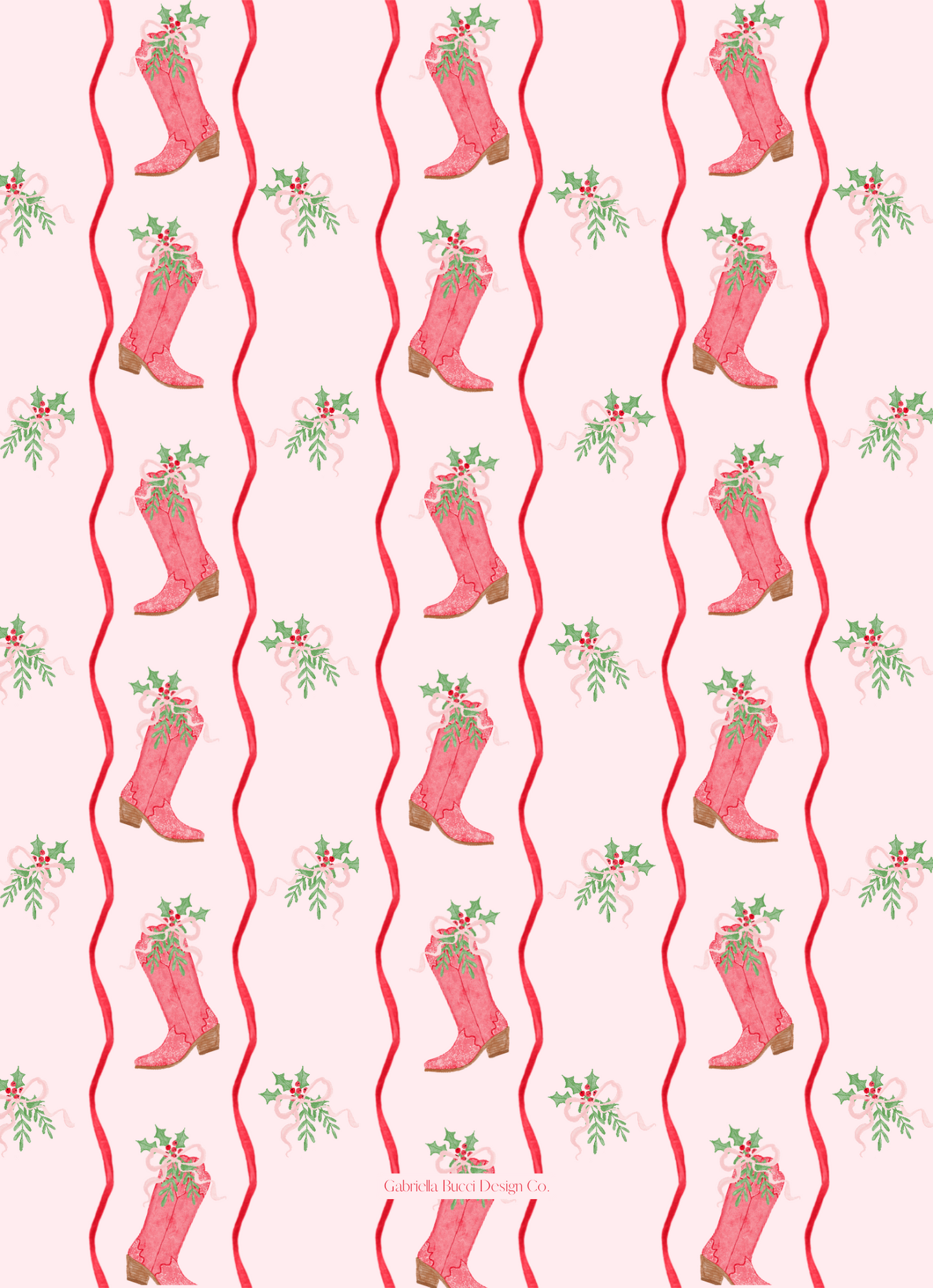 Cowboy Christmas Party Invitation