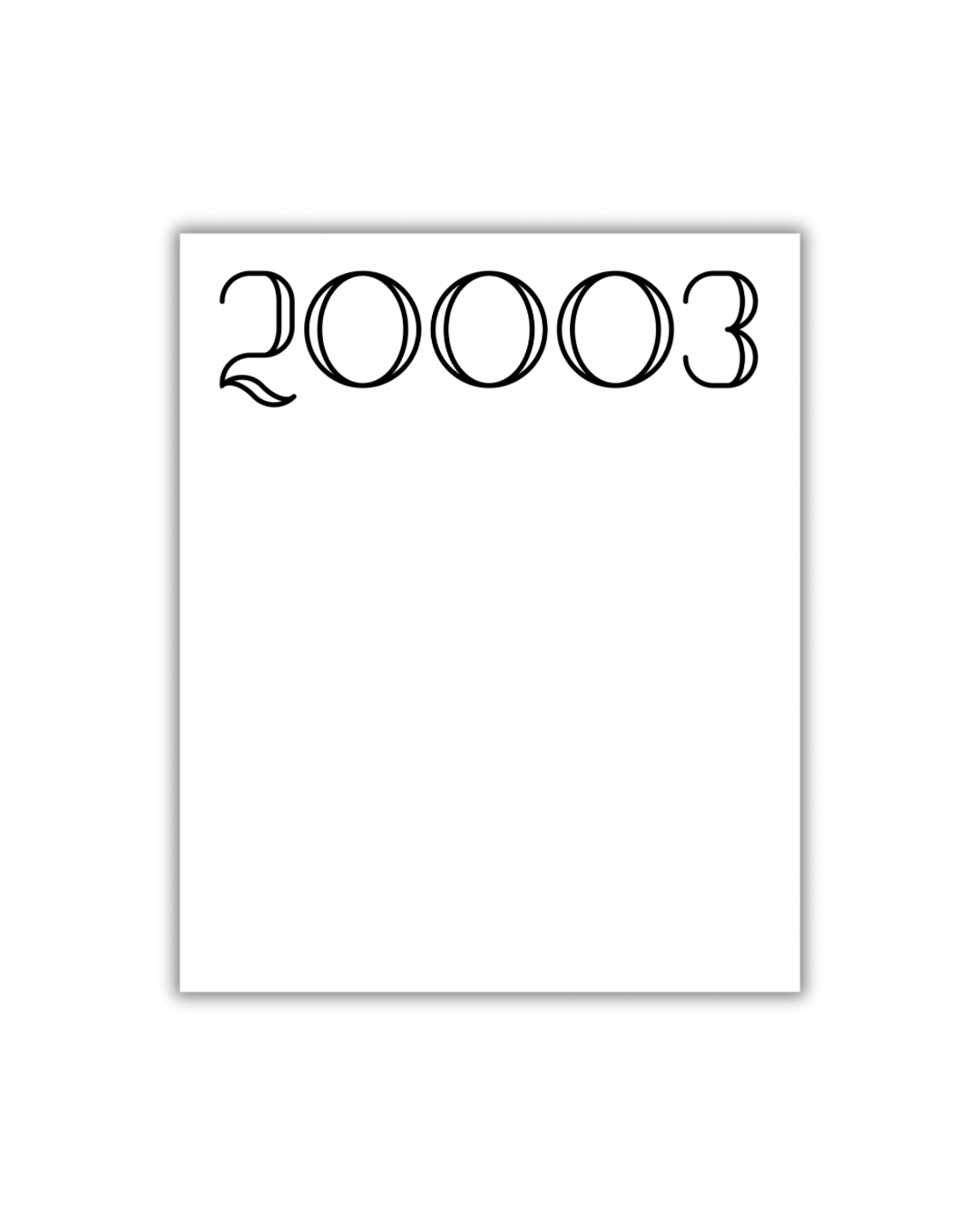 Zip Code Notepad