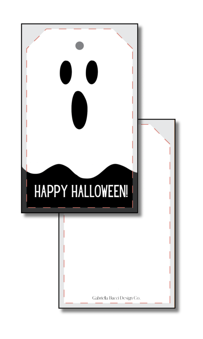 Ghost Gift Tag