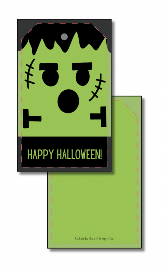 Frankenstein Gift Tag