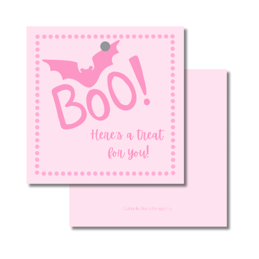 Boo! Gift Tag