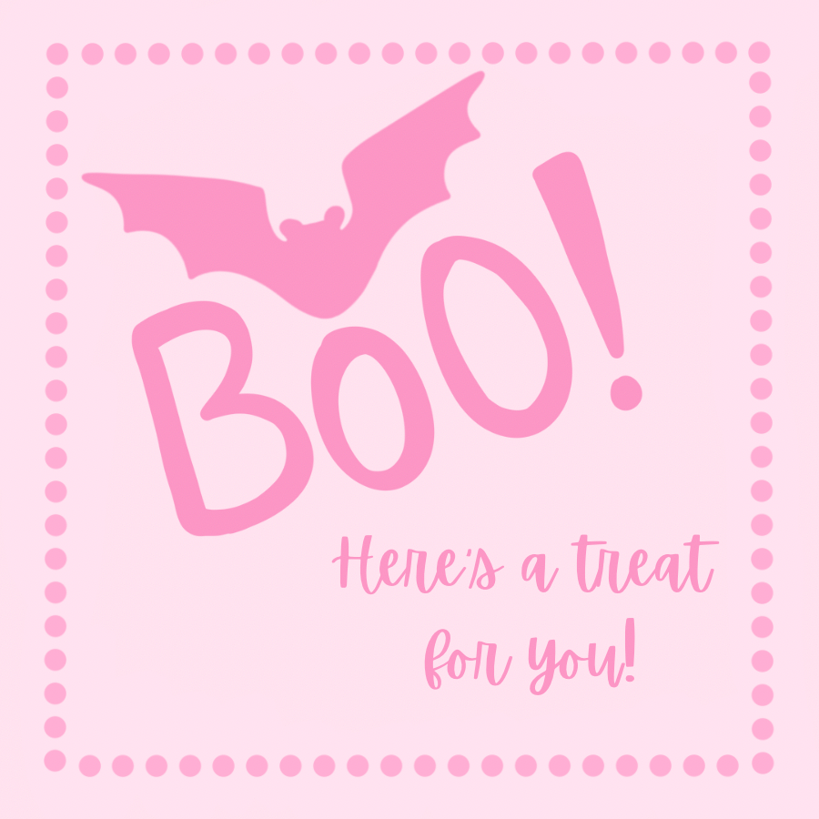 Boo! Gift Tag