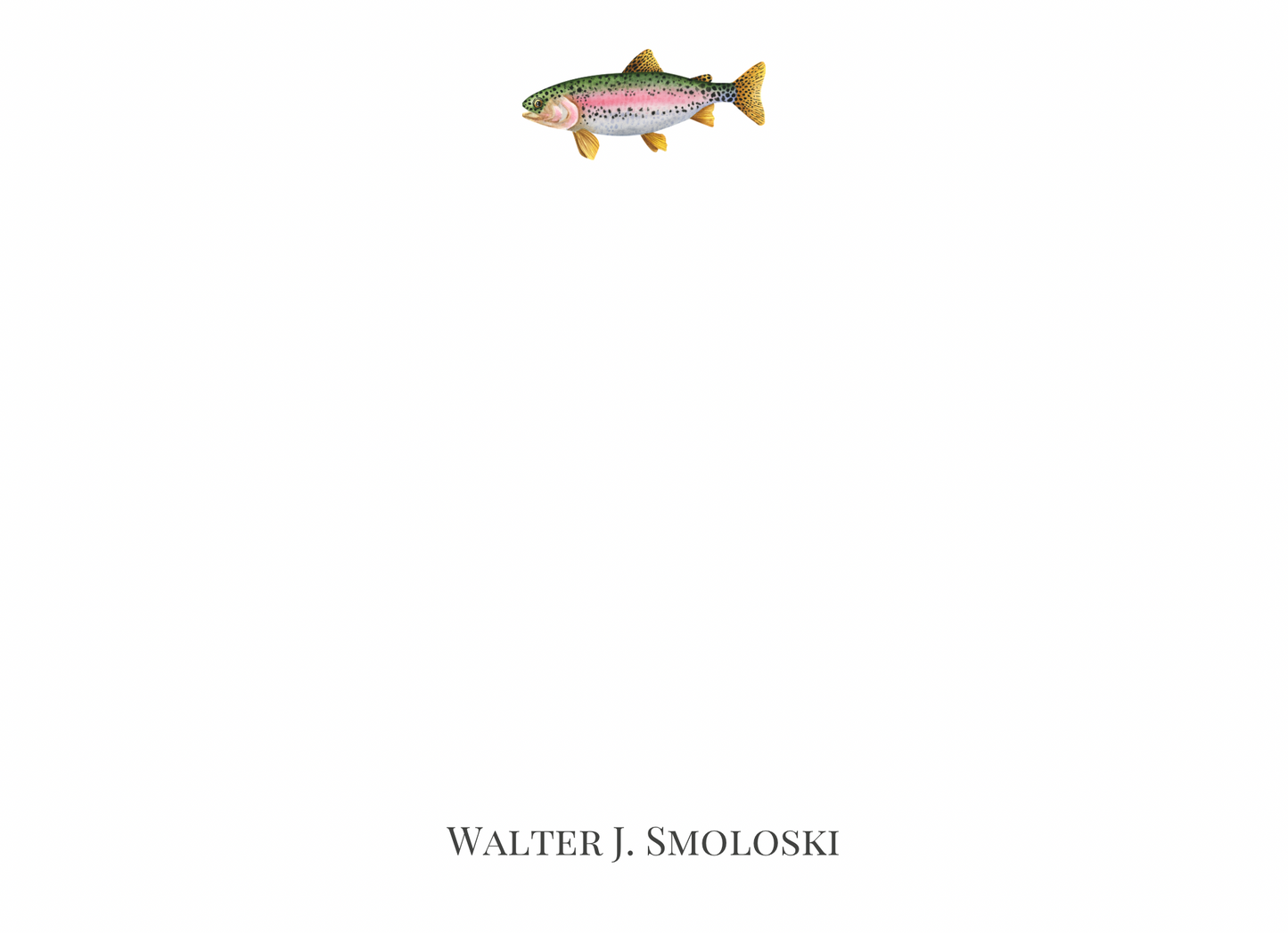 Rainbow Trout Notecards