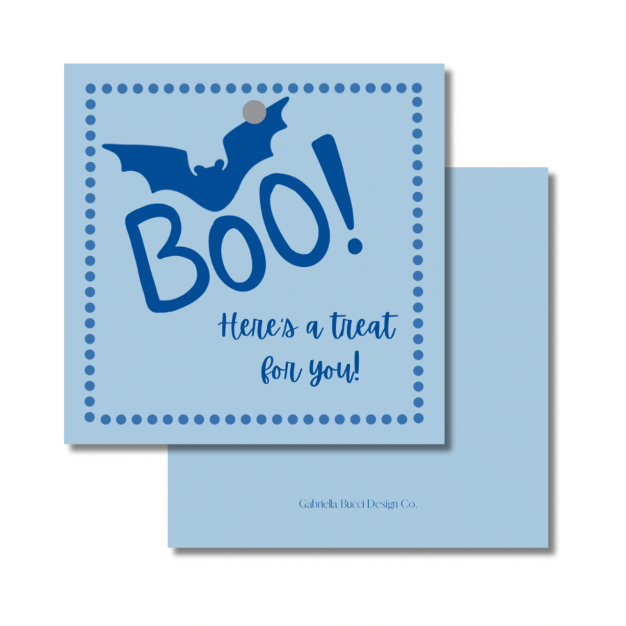 Boo! Gift Tag