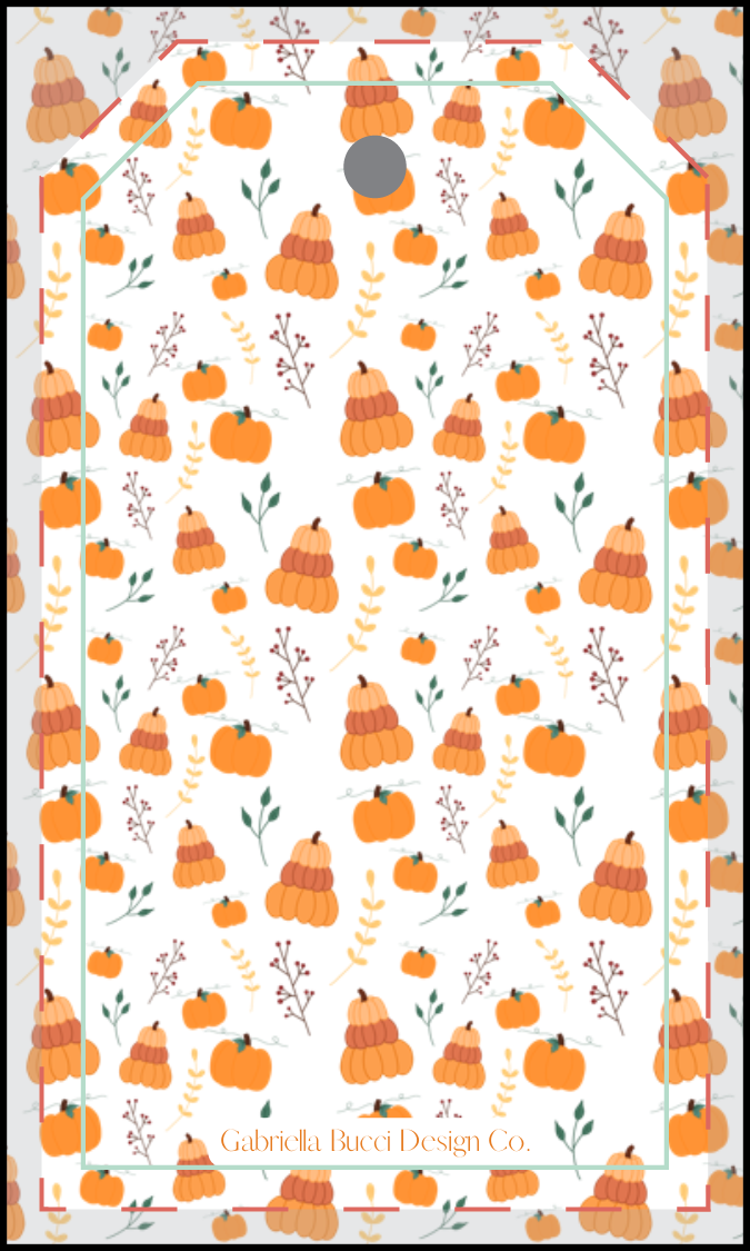 Pumpkin Gift Tag