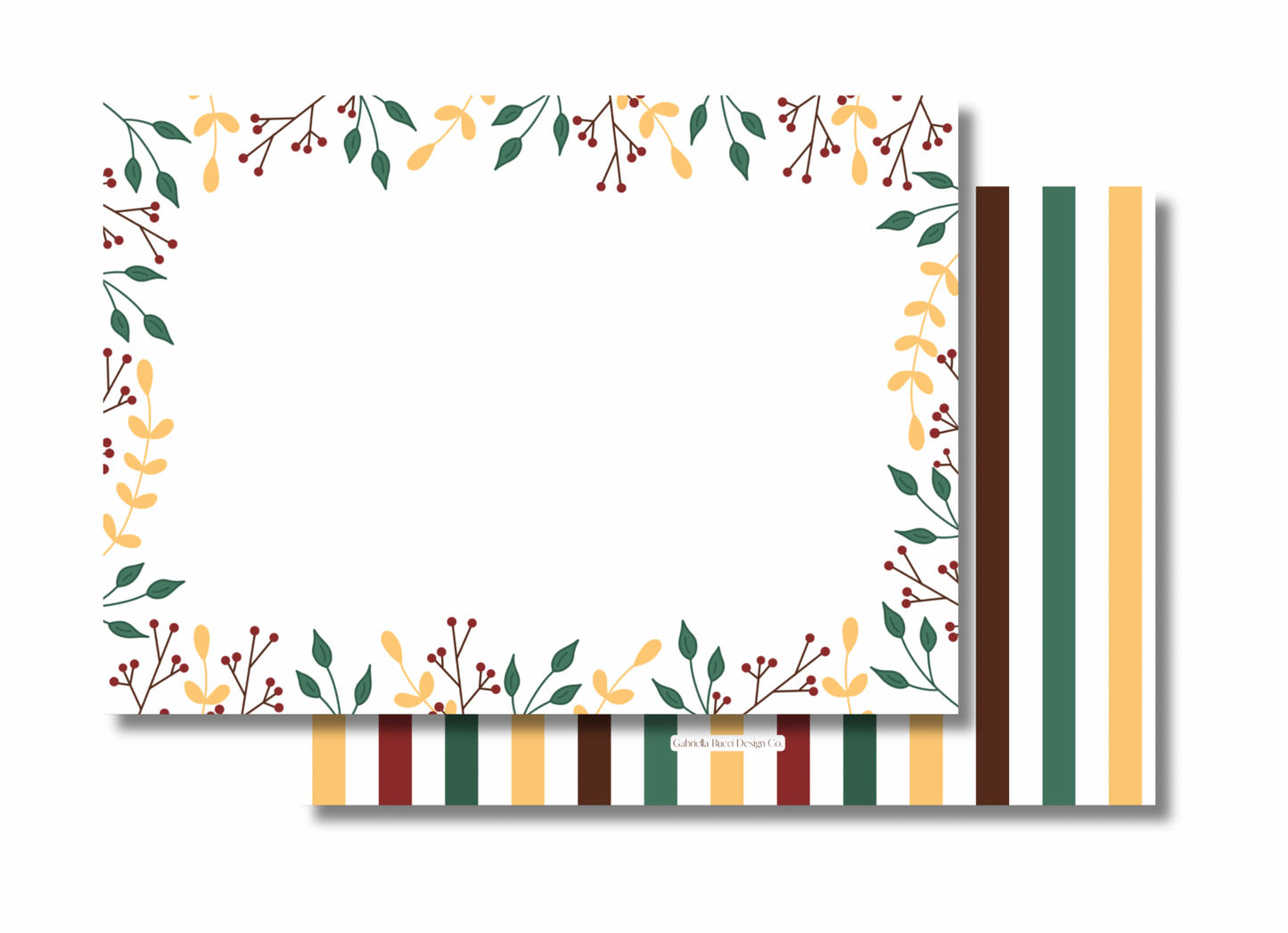 Fall Branches Notecard