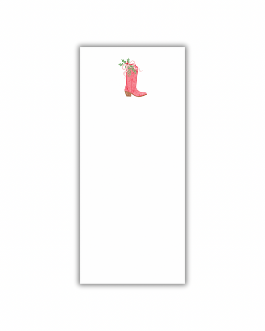 Christmas Cowboy Notepad