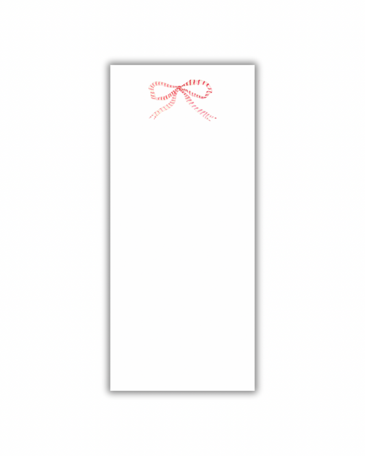 Christmas Bow Notepad