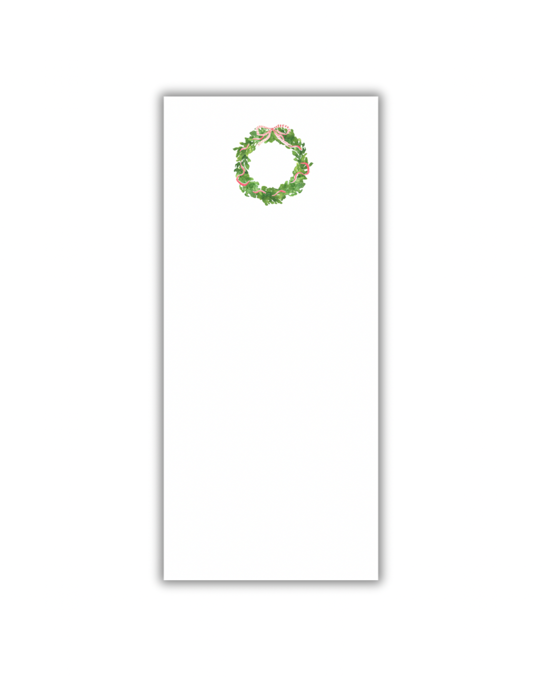 Christmas Wreath Notepad