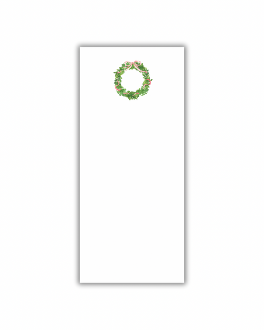 Christmas Wreath Notepad