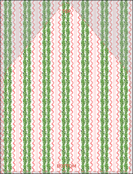 Christmas Garland Envelope Liner