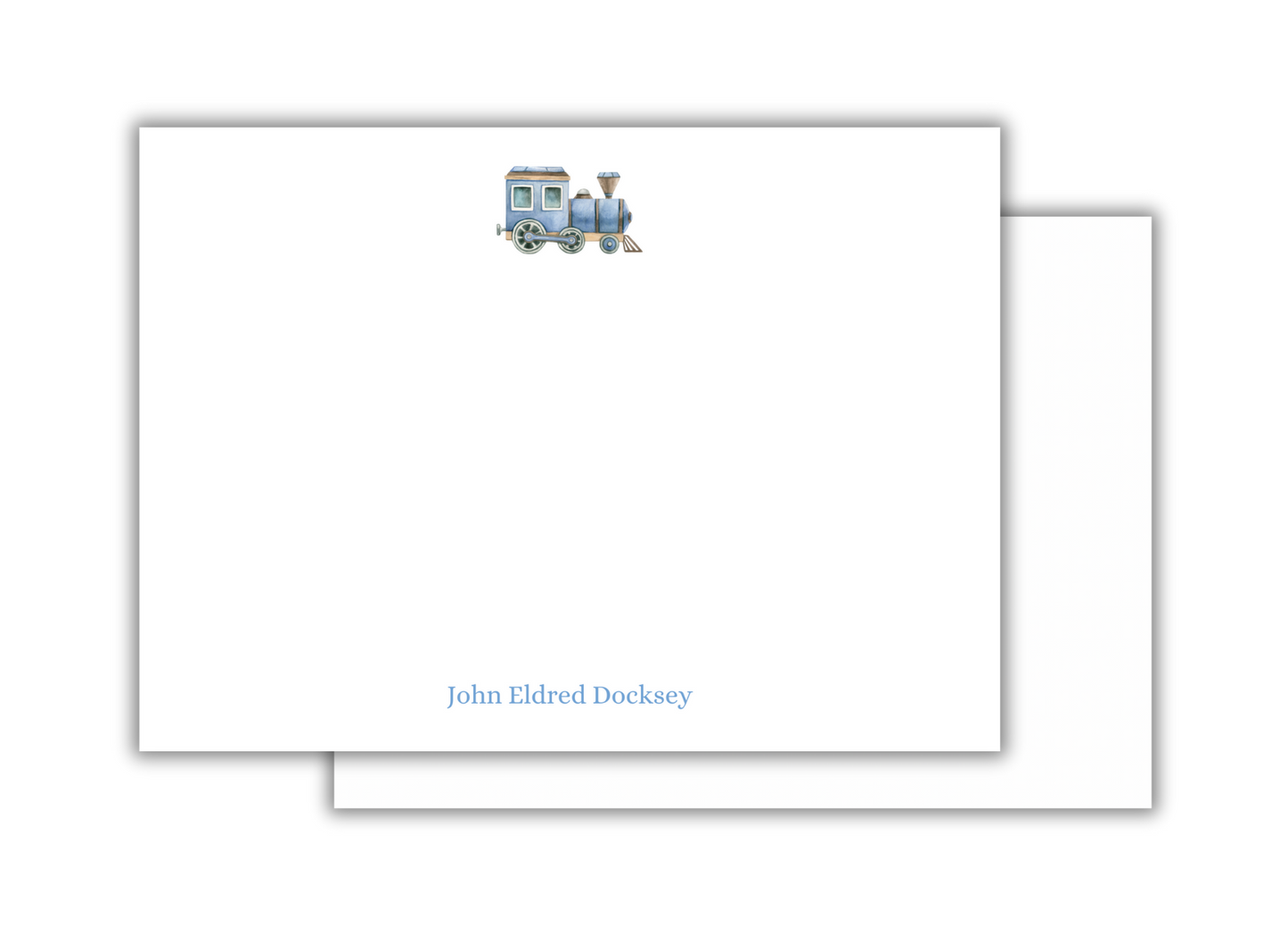 Blue Train Notecards