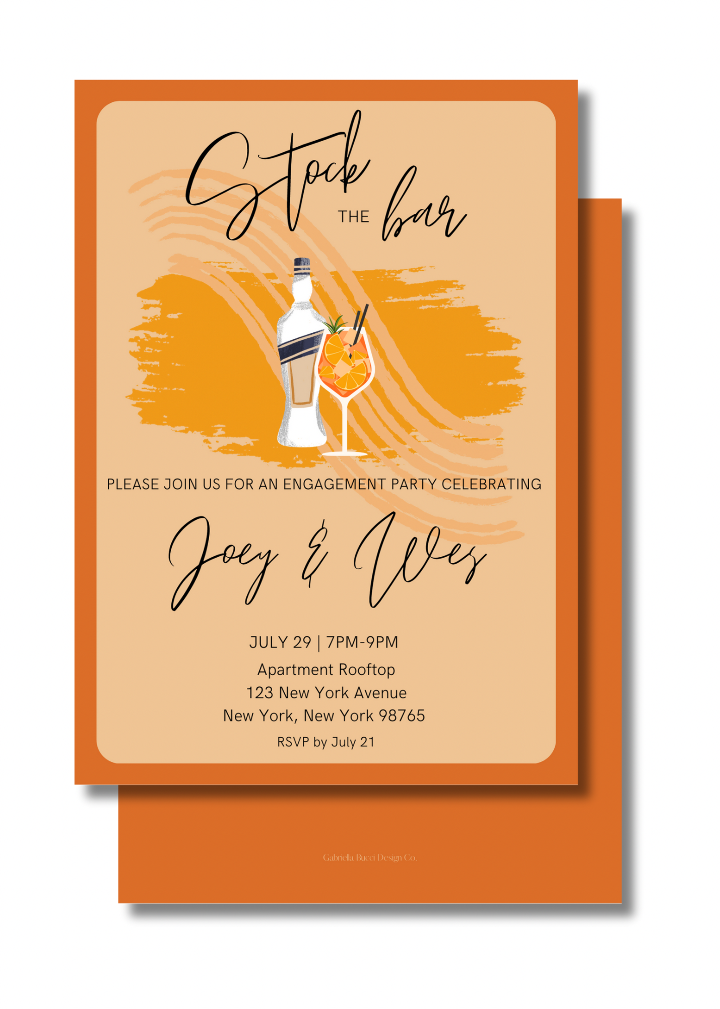 Stock The Bar Invitation